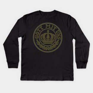 GOTT MIT UNS Kids Long Sleeve T-Shirt